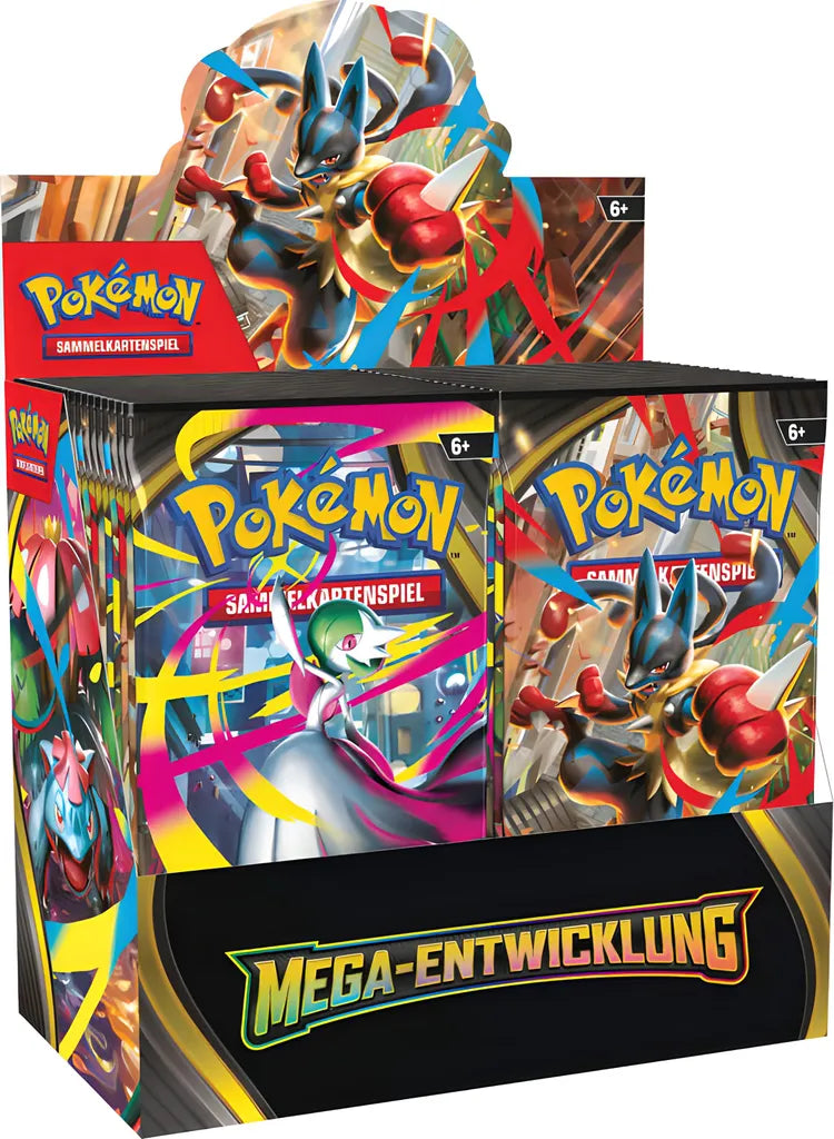 Pokémon Mega-Entwicklung Display (36 Booster) - Deutsch